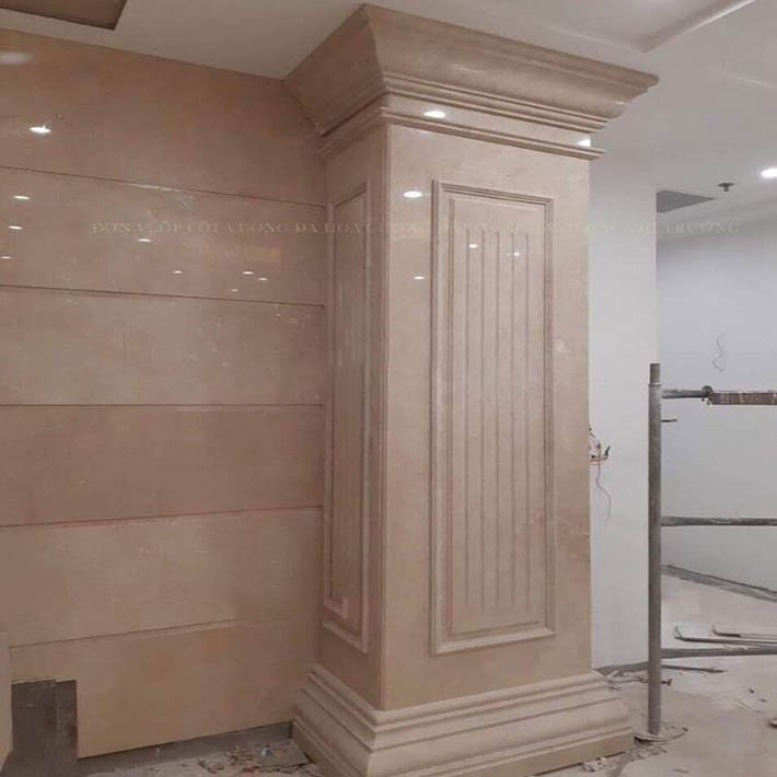Cột đá hoa cương tự nhiên tinh thần vui vẻ lạc quan hơn khi chọn mẫu này