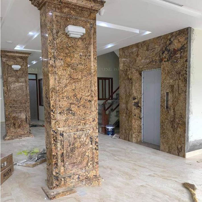 cột đá hoa cương tự nhiên 031 granite,marble tự nhiên