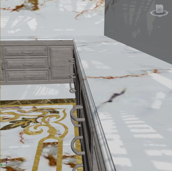 Đá hoa cương bếp p0100 granite trắng sứ ý